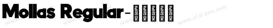 Mollas Regular字体转换